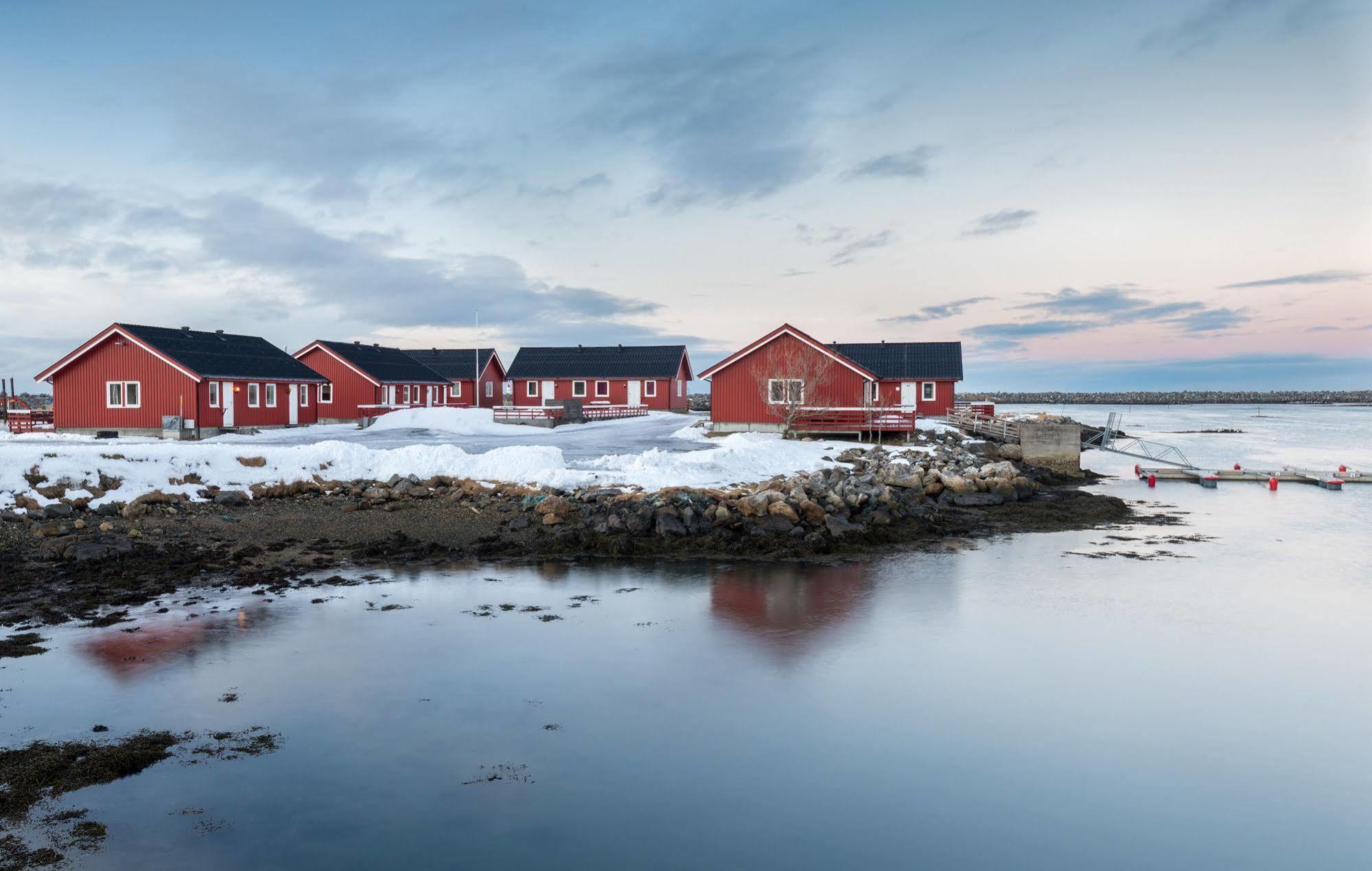 אנדנס Lankanholmen Sea Cabins מראה חיצוני תמונה