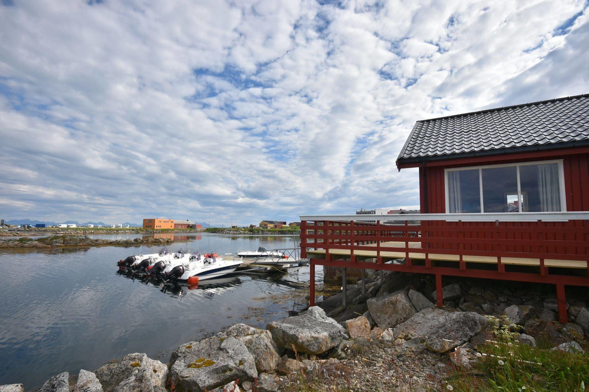 אנדנס Lankanholmen Sea Cabins מראה חיצוני תמונה